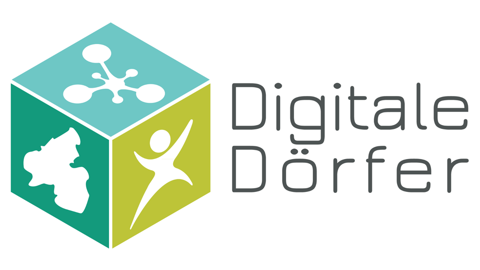 Logo des Projektes „Digitale Dörfer“  | Quelle: © Fraunhofer-Institut für Experimentelles Software Engineering IESE
