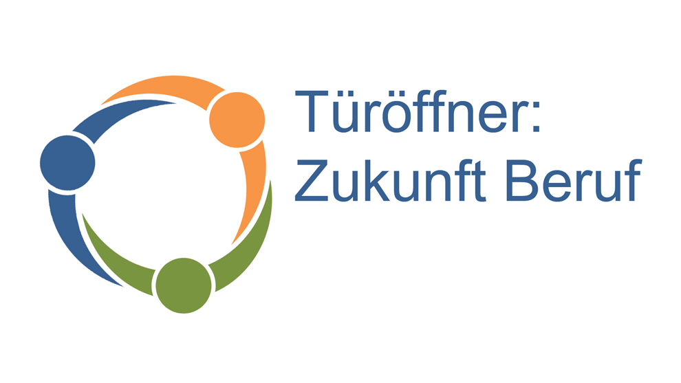Logo zum Projekt Türöffner: Zukunft Beruf | Quelle: © Ministerium für Bildung, Jugend und Sport