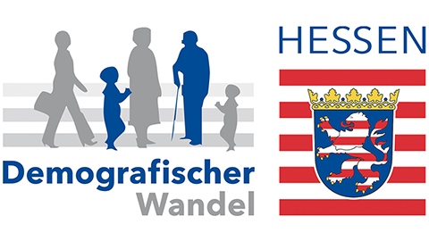 Logo zur Demografiepolitik in Hessen | Quelle: © Hessische Staatskanzlei