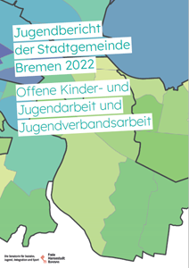 Titelseite des Jugendberichts der Stadtgemeinde Bremen 2022