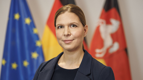 Wiebke Osigus, Niedersächsische Ministerin für Bundes- und Europaangelegenheiten und Regionale Entwicklung | Quelle: MB / Spata