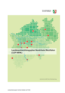 Titelseite des Landesentwicklungsplans Nordrhein-Westfalen
