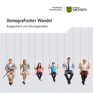 Titelseite der Broschüre „Demografischer Wandel. Engagement und Lösungsansätze“