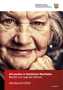 Titelseite des Altenberichts 2020 des Landes Nordrhein-Westfalen