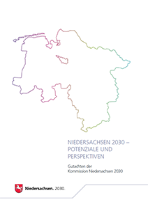 Titelseite der Publikation „Niedersachsen 2030. Potenziale und Perspektiven“