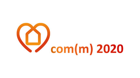 Logo des com(m) 2020-Bündnisses