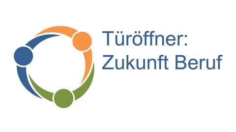 Logo zum Projekt Türöffner: Zukunft Beruf | Quelle: © Ministerium für Bildung, Jugend und Sport
