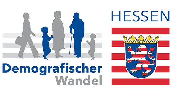 Logo zur Demografiepolitik in Hessen | Quelle: © Hessische Staatskanzlei
