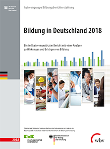 Titelseite des Berichts „Bildung in Deutschland 2018“