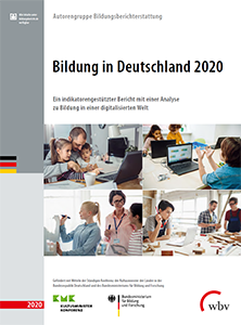 Titelseite des Berichts „Bildung in Deutschland 2020“