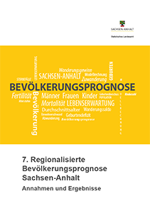 Titelseite der „7. Regionalisierten Bevölkerungsprognose Sachsen-Anhalt“