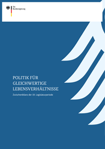 Titelbild der Publikation „Politik für gleichwertige Lebensverhältnisse“