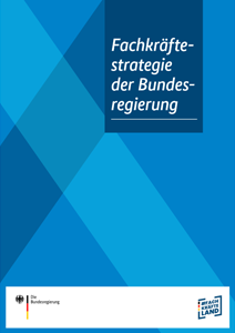 Titelbild der Publikation „Fachkräftestrategie der Bundesregierung“